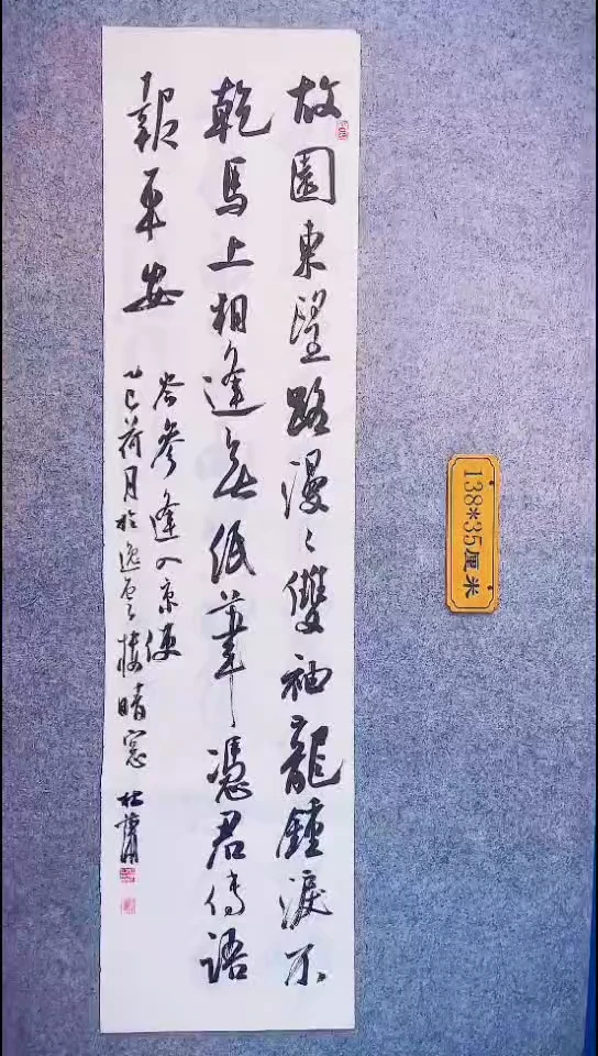 书法107中书协 杜潇书法放漏
