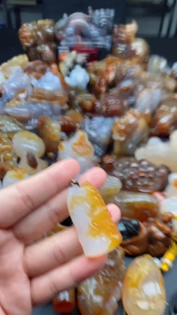 【闪购商品】玛瑙/玉髓吊坠(不含链)未镶嵌1