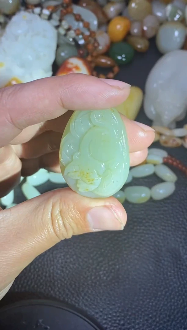 未镶嵌和田玉包链和田玉