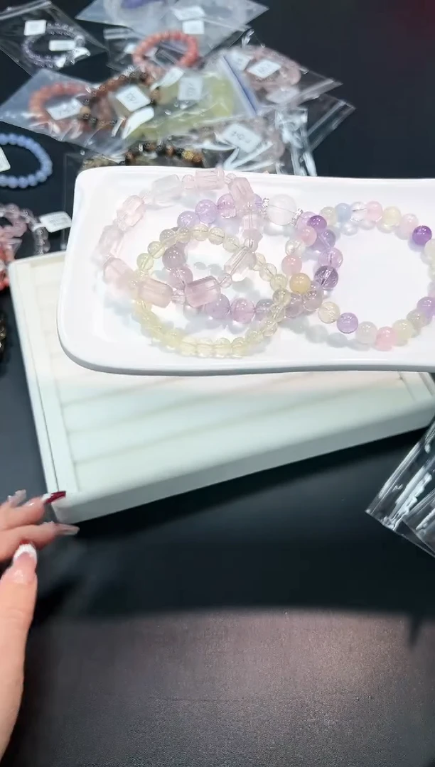 【闪购商品】水晶手串未镶嵌67r多样性发其一/1组默认微瑕