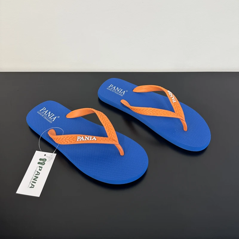 PANIA泰国进口天然橡胶人字拖鞋 夏季网红休闲沙滩夹趾鞋防滑拖鞋