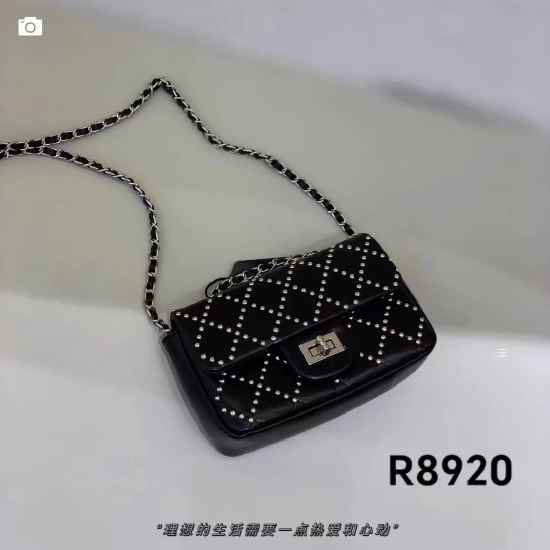 BSS-VAZSLVE/原创设计XY-8920-黑色 春季新款轻奢小包