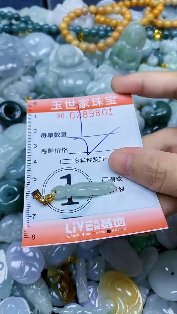 翡翠未镶嵌颈饰闪购0289801