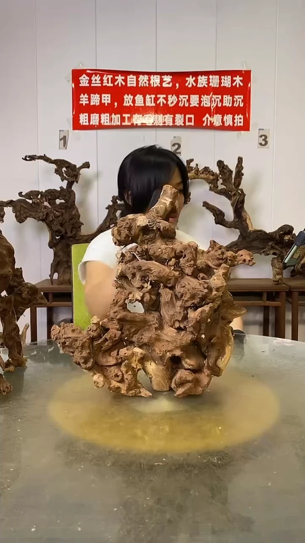 香榧木用****8金丝红木   羊蹄甲