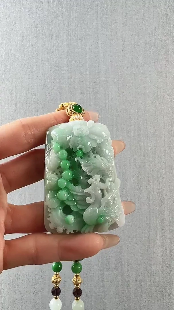 颈饰未镶嵌翡翠凤凰