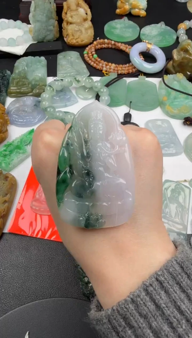 吊坠(不含链)未镶嵌翡翠翡翠饰品-218