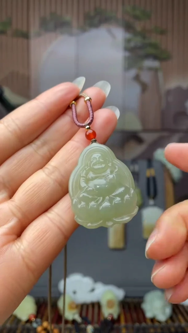 颈饰未镶嵌和田玉拍一发一