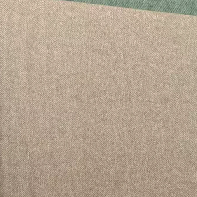 900克【浅粉色人字纹双面羊绒】做大衣做西服做裤子做外套做裙子
