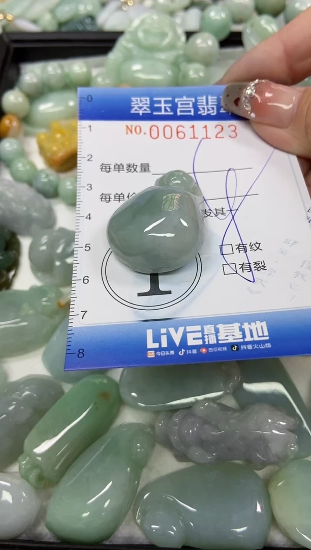 【闪购商品】翡翠颈饰未镶嵌闪购商品0061123