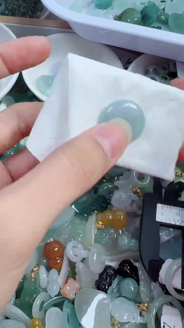 散珠翡翠474号链接，A货翡翠