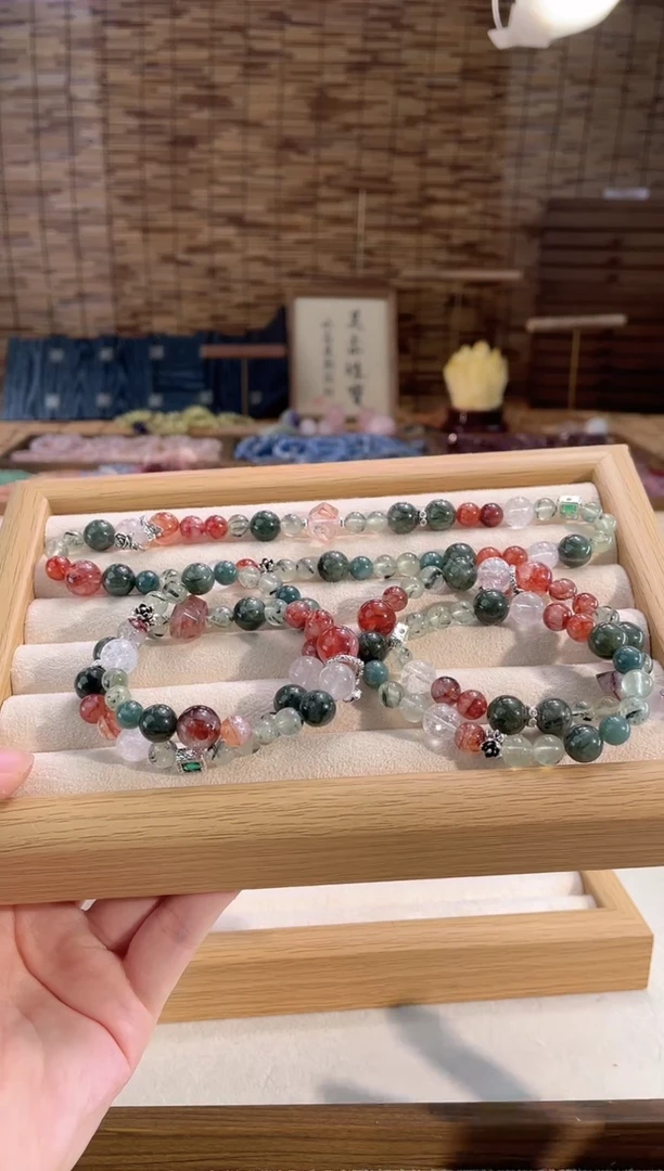 水晶手串合金CB3310