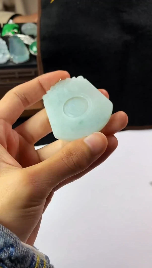 未镶嵌定制翡翠S毛货不退不换