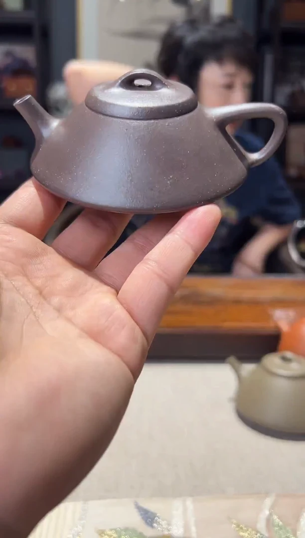 茶壶紫砂神**曦大水潭 天青 合瓢