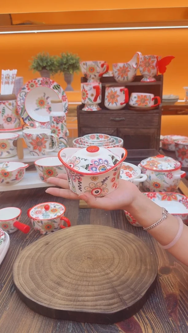 碗景德镇陶瓷餐具碗碟盘子