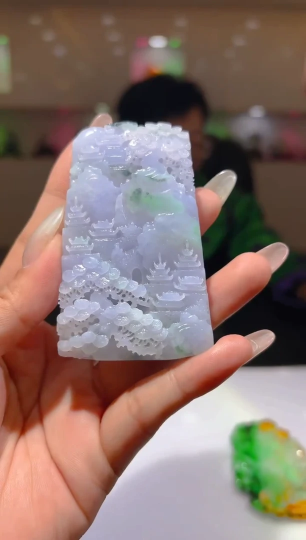 未镶嵌定制翡翠19/1220/L/山水