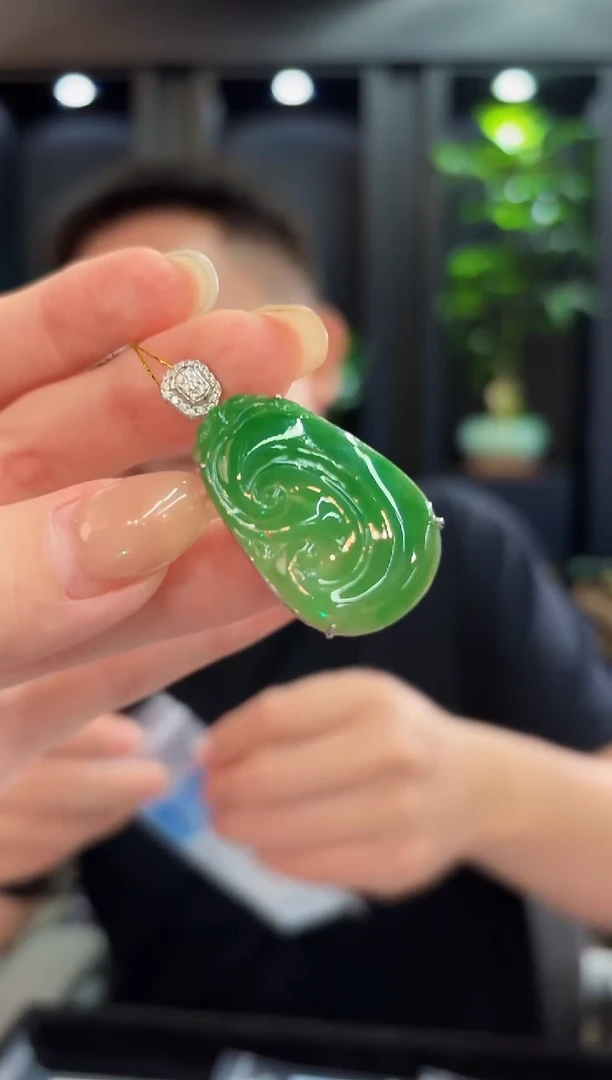 吊坠(不含链)未镶嵌翡翠 缅料A货/支持复检/一件