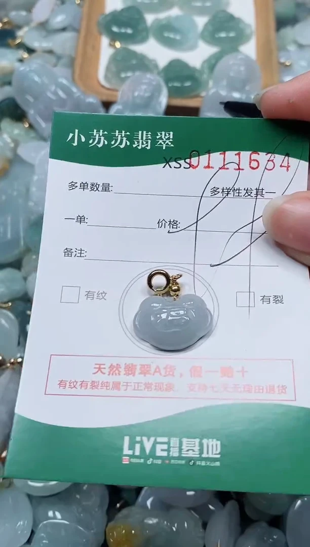 【闪购商品】翡翠颈饰未镶嵌闪购商品0111634