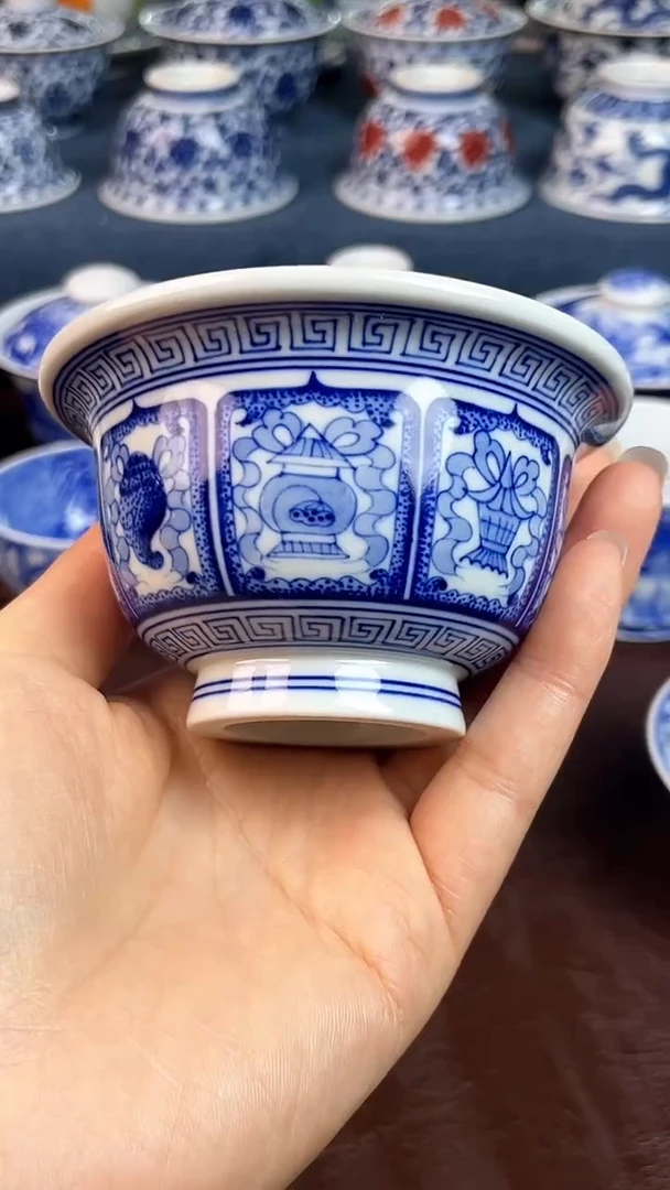 【闪购商品】景德镇手工手绘茶具