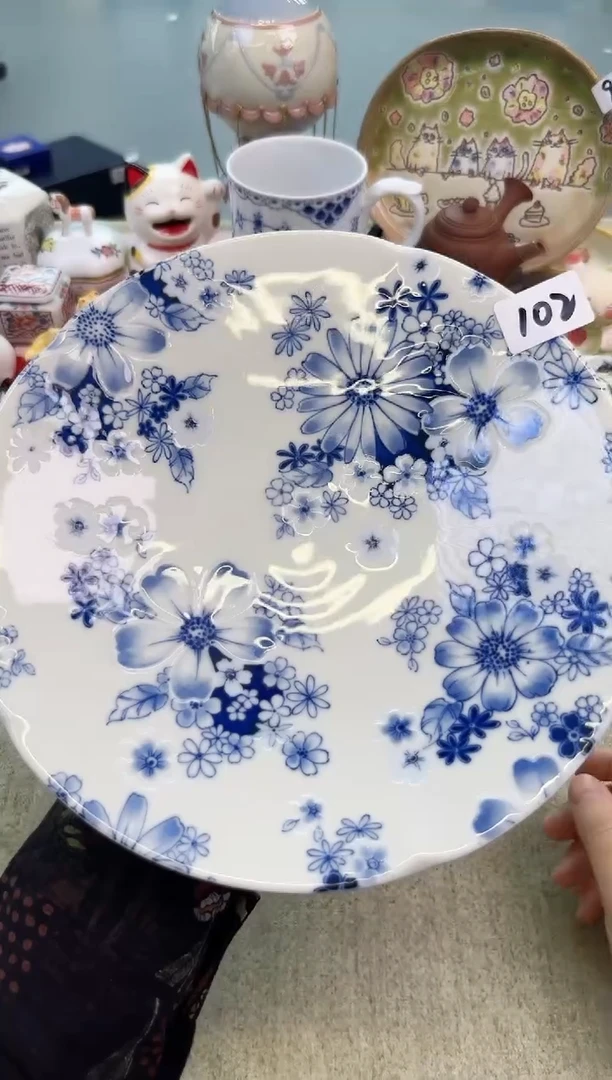 瓷片泡泡的瓷器好看到爆