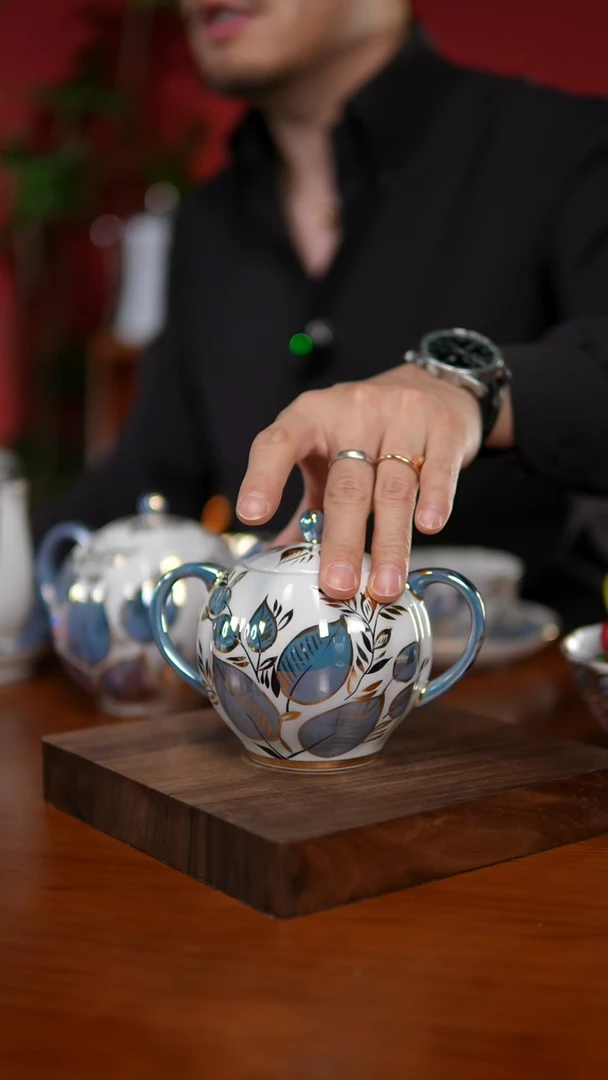 陶瓷俄皇【月光系列糖罐】