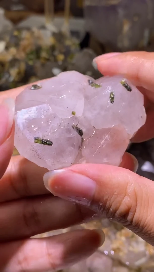 未镶嵌珠宝半成品水晶76号 67克花园水晶
