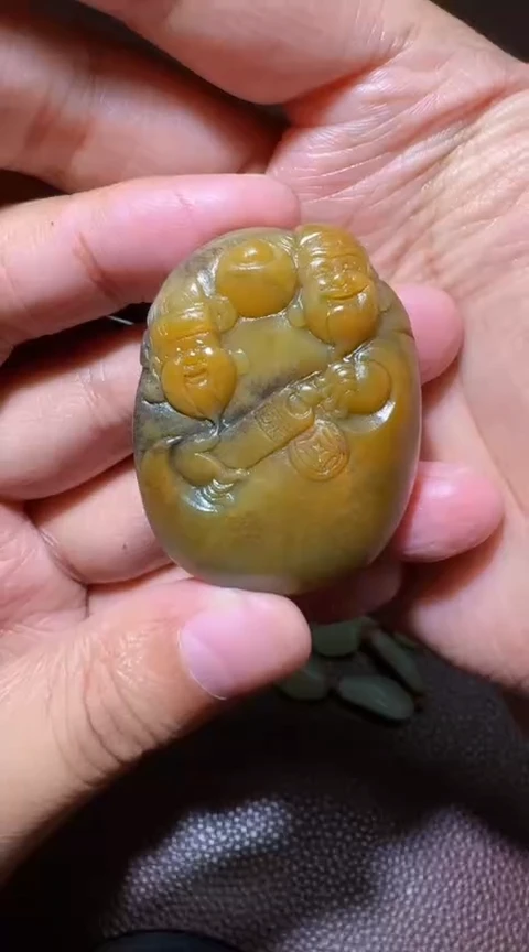 未镶嵌和田玉把件和田玉