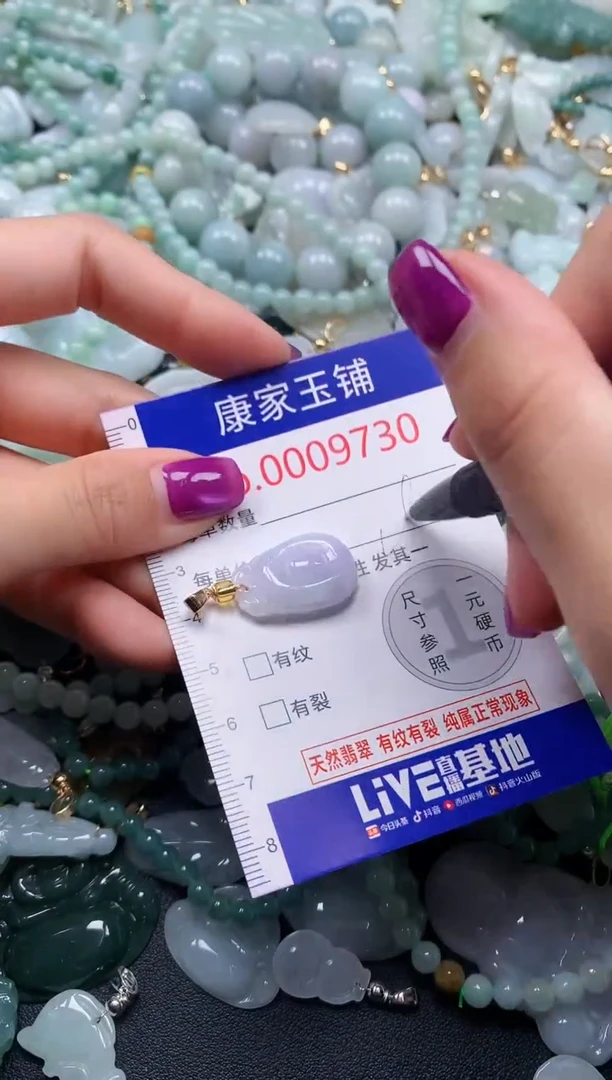 颈饰未镶嵌翡翠9730
