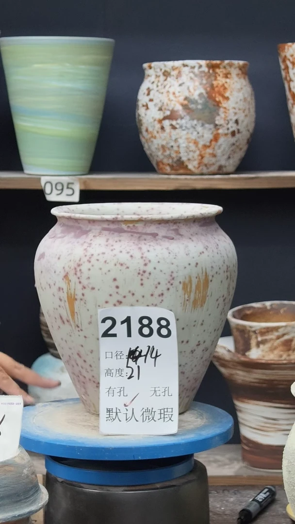 江西景德镇花盆微瑕2188