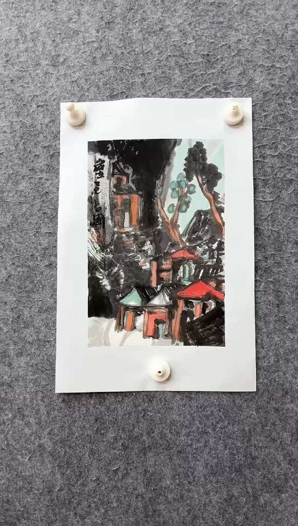 国画ST-JZP老师绘画作品
