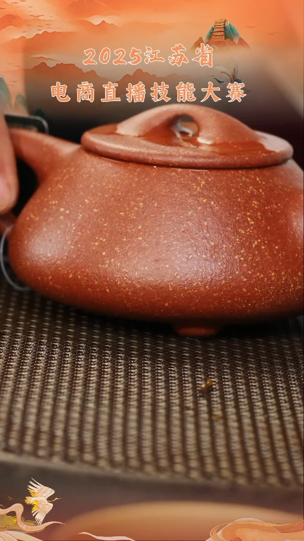 茶壶紫砂紫砂壶34 宝山降坡 满瓢