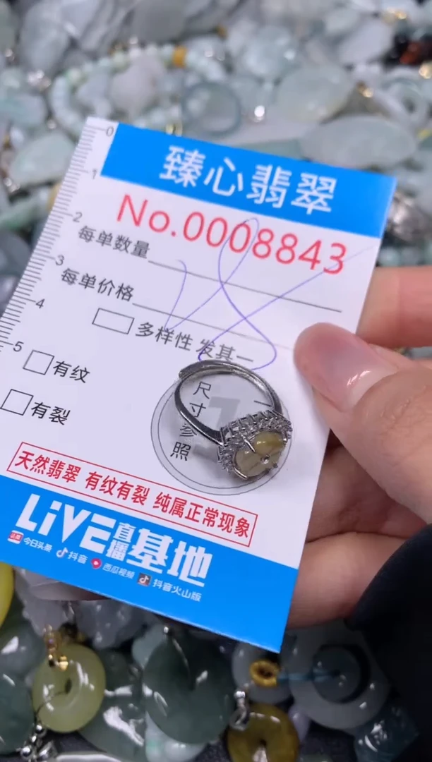 【闪购商品】翡翠颈饰未镶嵌含绳0008843