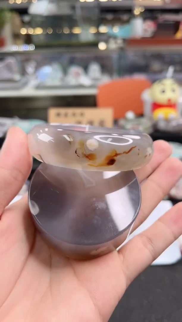未镶嵌手镯石英质玉63圈口 （赠品镯心）3975325