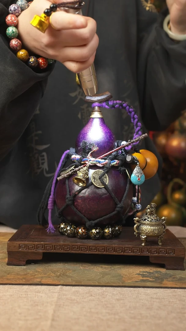 【闪购商品】427大漆葫芦一物一拍记葫堂出品