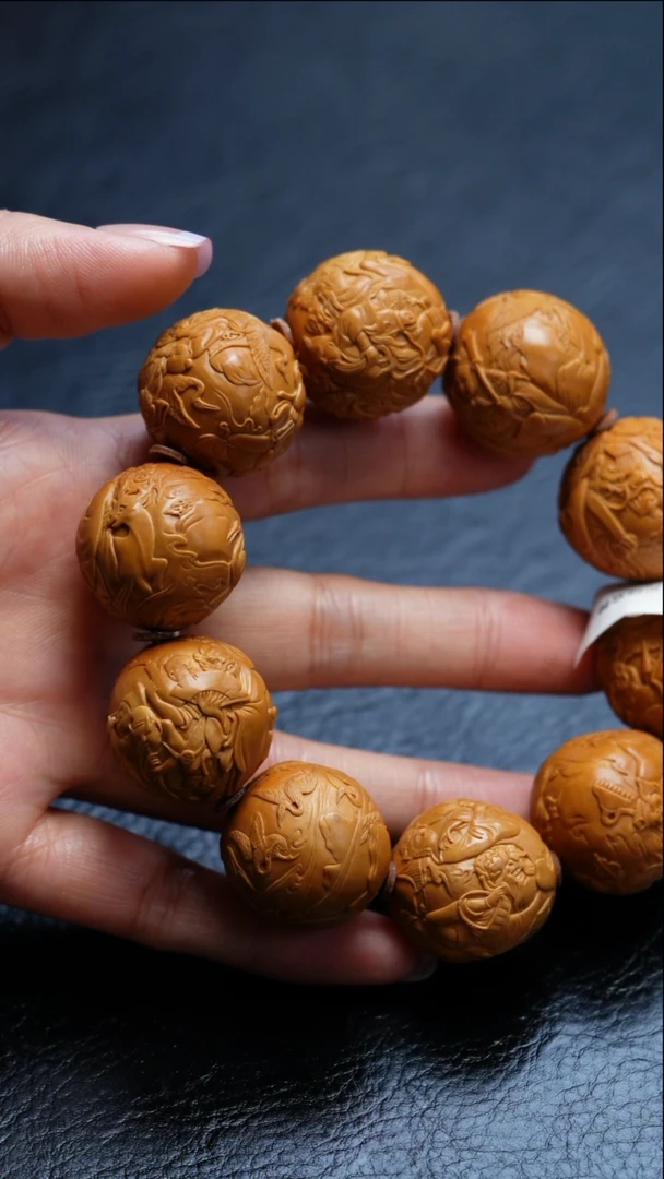 橄榄核吊坠苏工橄榄核