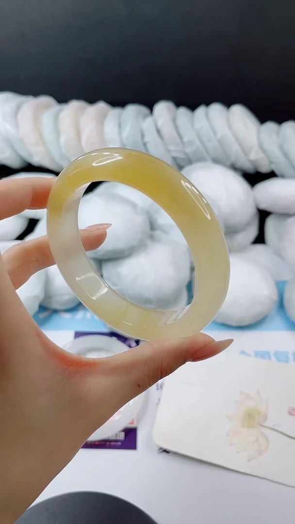 未镶嵌手镯石英质玉多样性发货V351-66