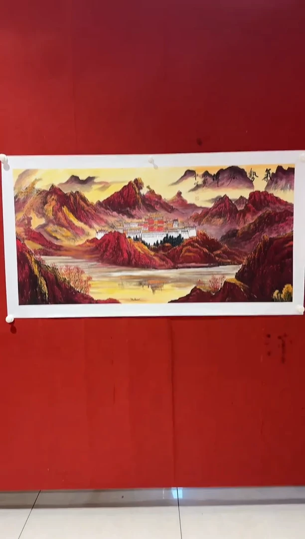 国画王顺增/精品国画/8平尺