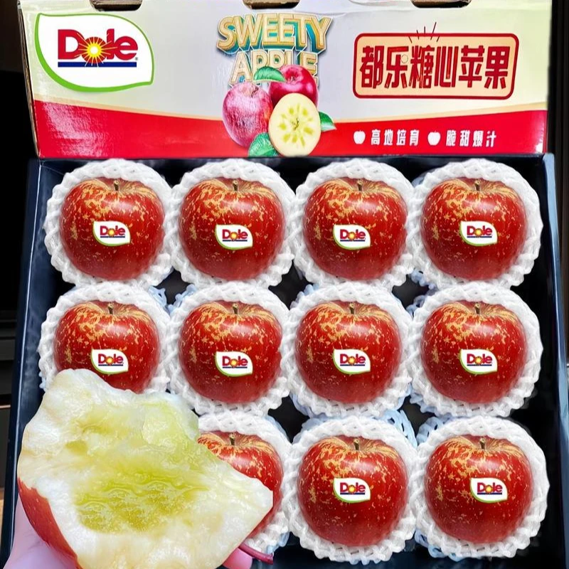 【年货节】Dole/都乐礼盒 冰糖苹果 丑苹果 云南高原 新鲜脆甜