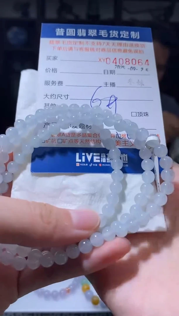 颈饰未镶嵌翡翠钱**妮翡翠408064