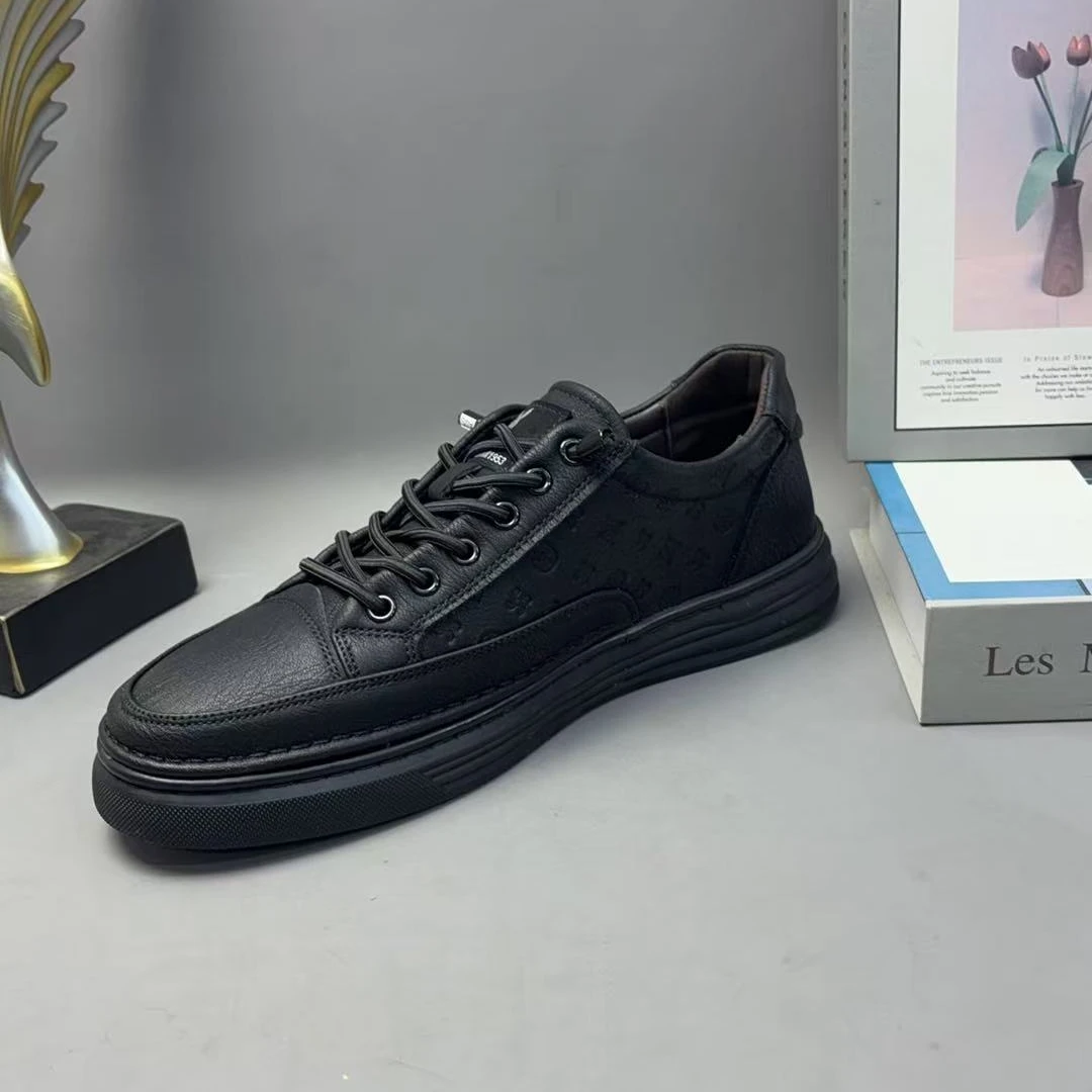 8761黑色断码清仓男鞋