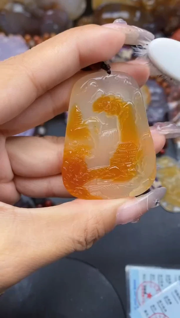 【闪购商品】玛瑙/玉髓颈饰未镶嵌ll