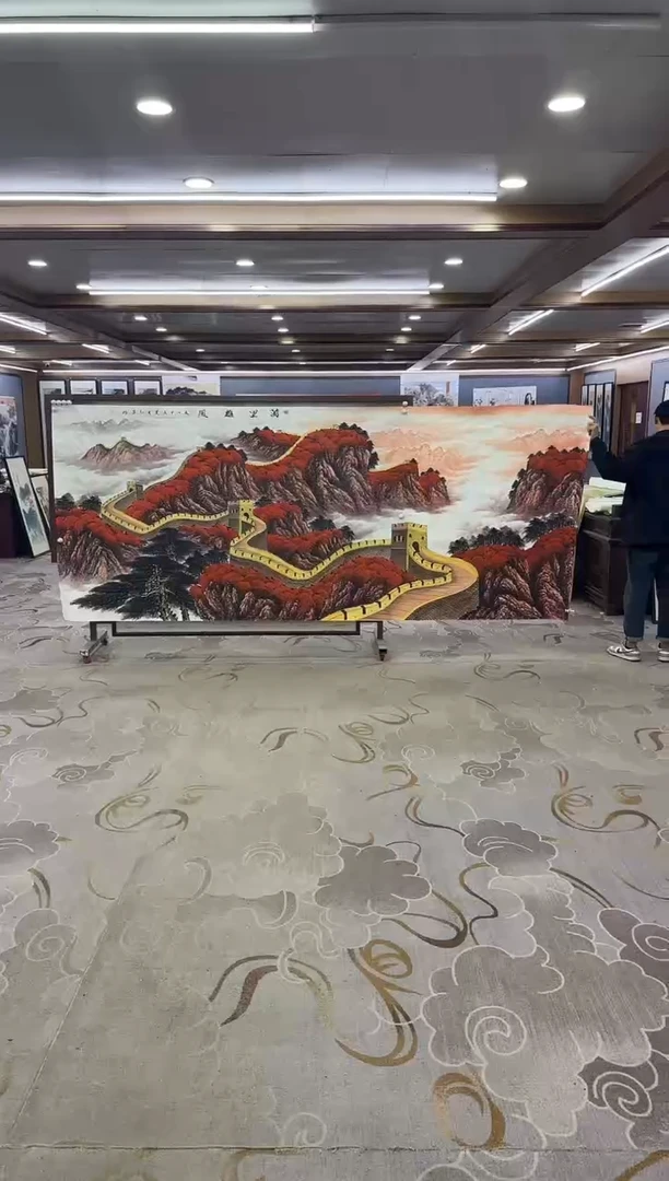 绘画绘画Y-王红兵-大丈二-山水画