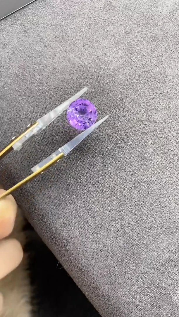 未镶嵌笔搁紫晶裸石