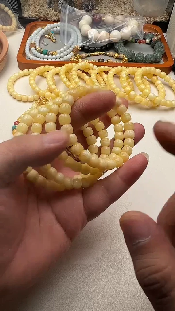 未镶嵌琥珀手链蜜蜡手串