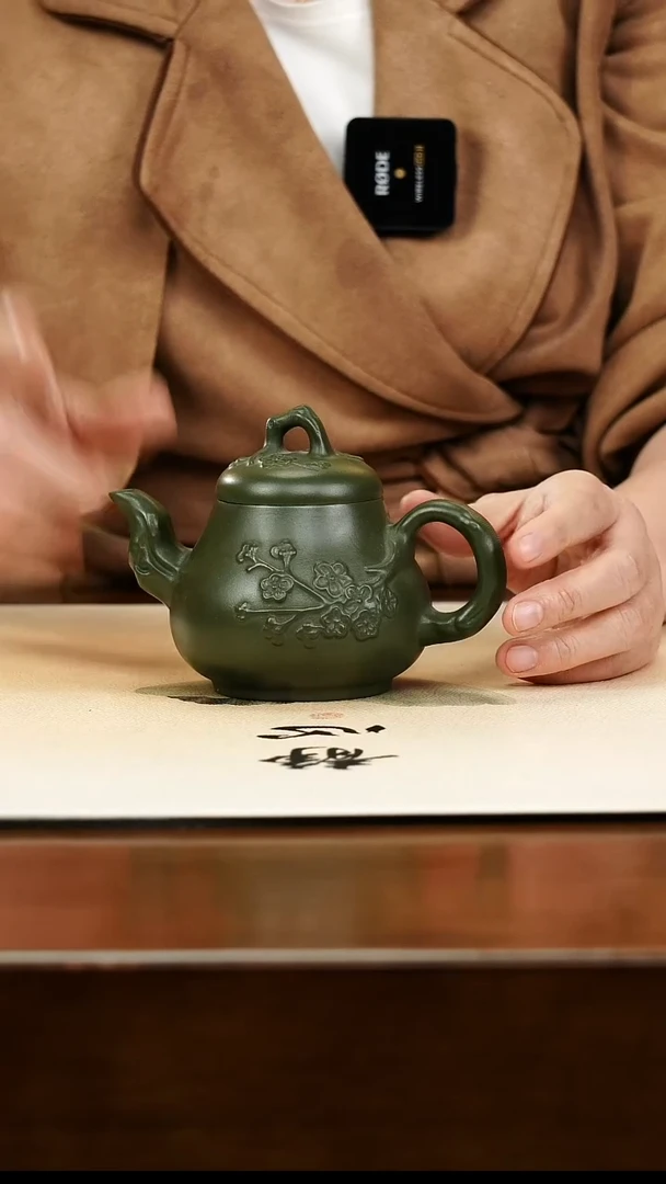 茶壶紫砂宜兴原矿紫砂壶孤品