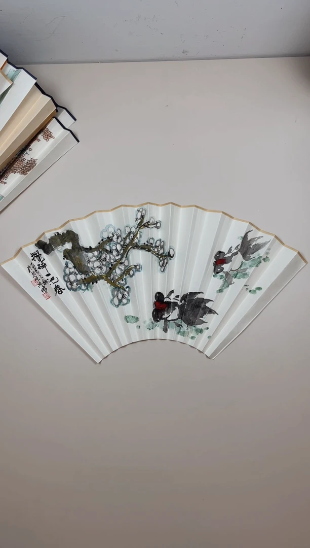 扇子13单2.2排口师韵扇面