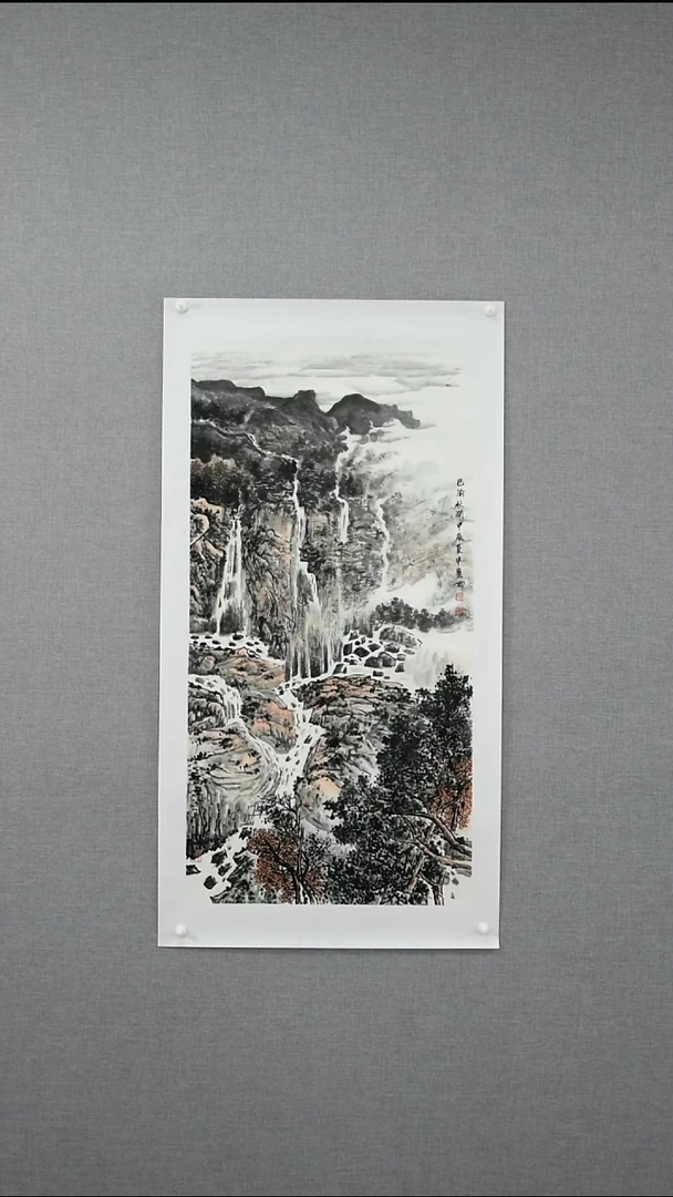 【闪购商品】绘画申丽娜-山水-4.5平尺-02