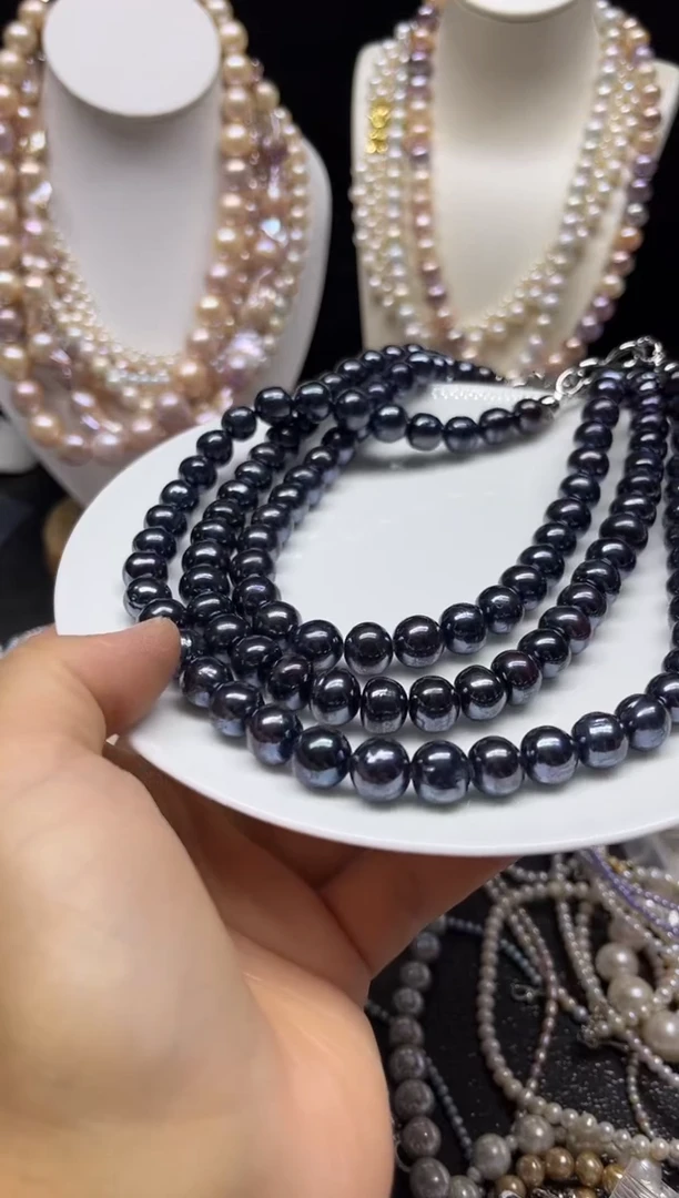 淡水珍珠未镶嵌颈饰多人