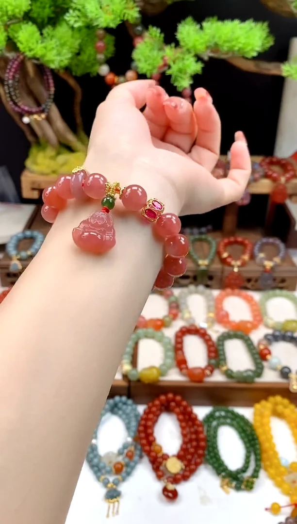 未镶嵌玛瑙手饰佛公