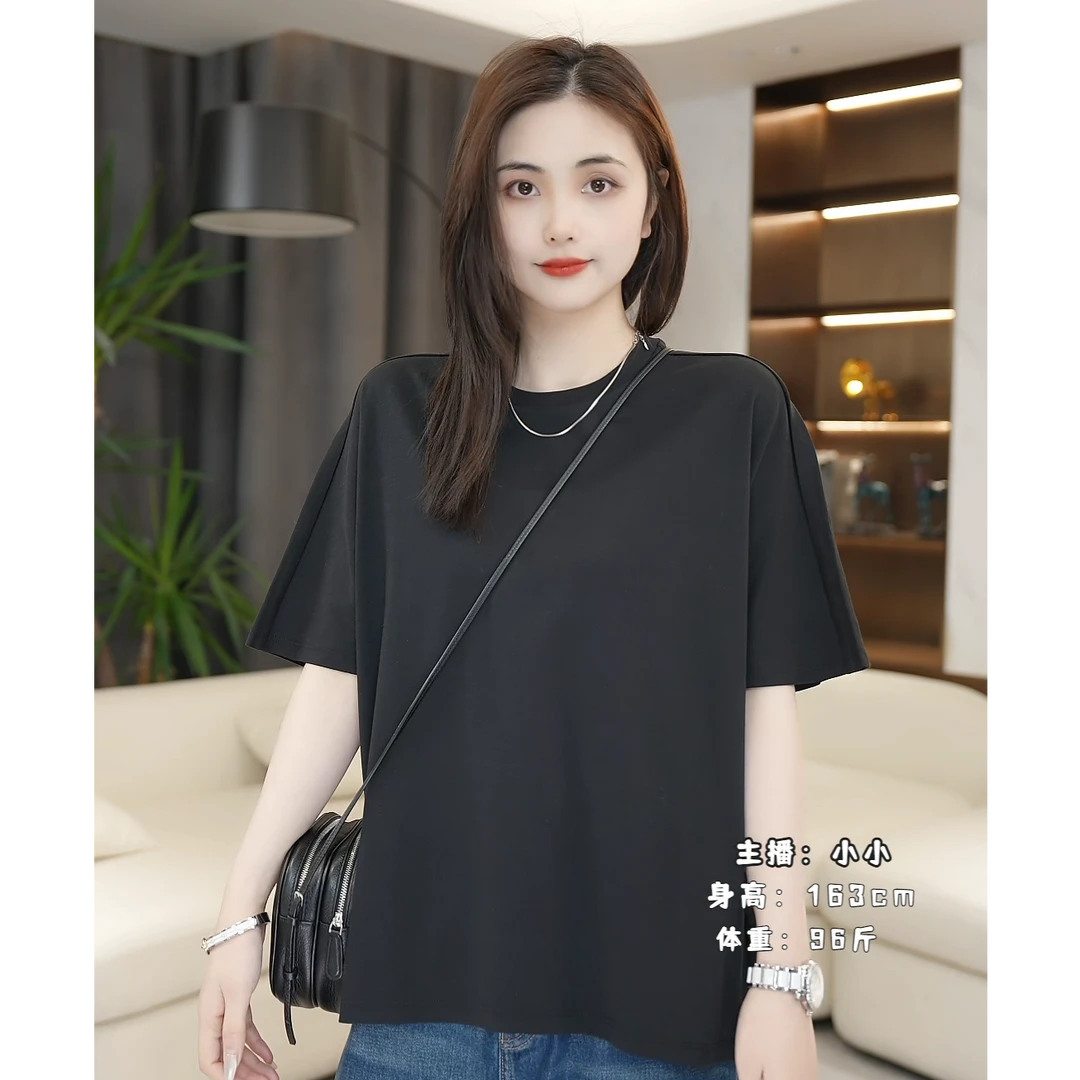LAZYVISION春夏新款短袖圆领T恤女ZMD-16790小小