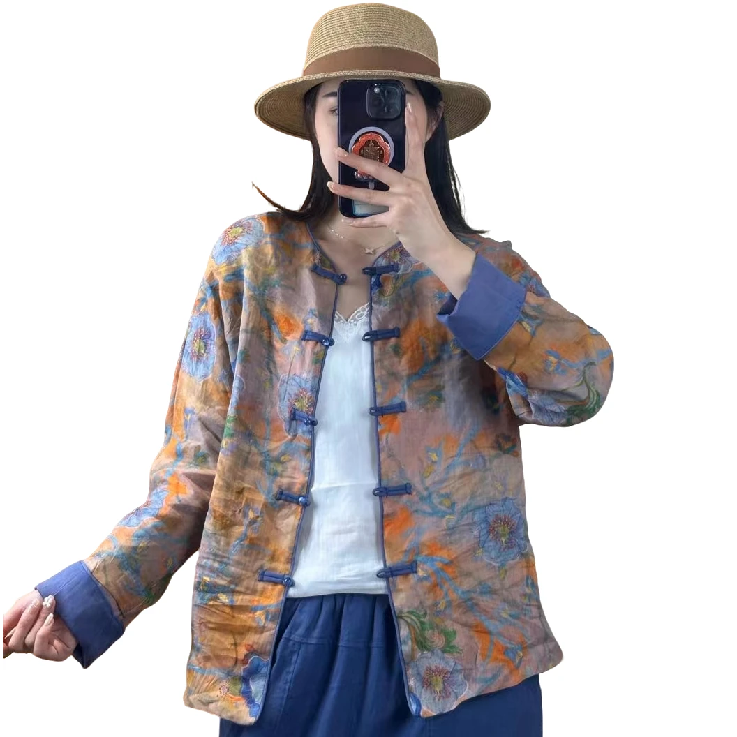 中式国风宽松外套长袖复古-3929-3